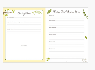 Baby's Book - The First 5 Years!