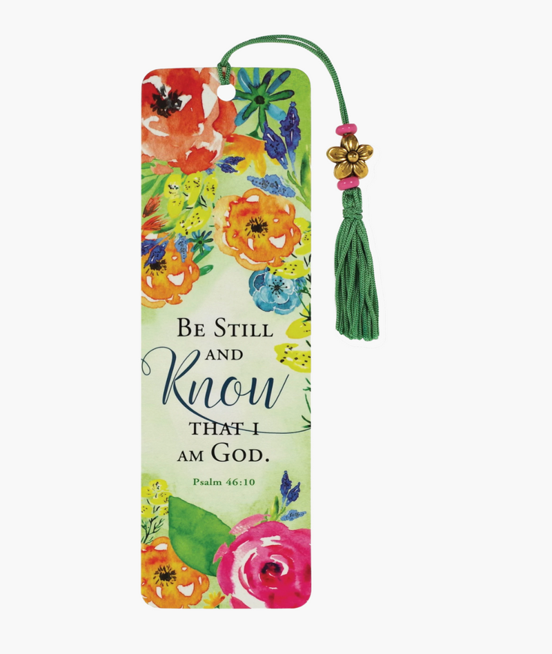 Be Still, and Know That I Am God Beaded Bookmark