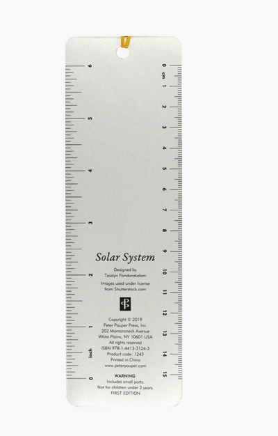 Solar System Children's Bookmark