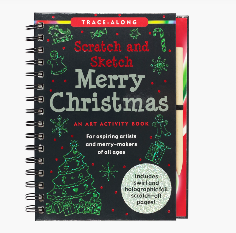 Merry Christmas Scratch and Sketch
