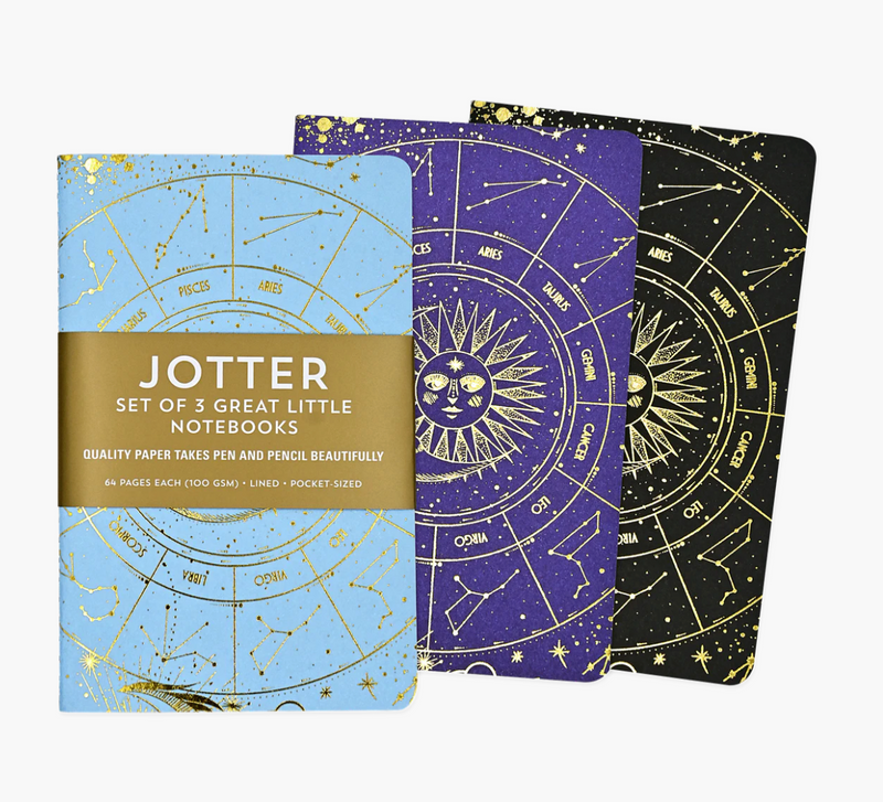 Jotter Mini Notebook Set: Celestial Set of 3