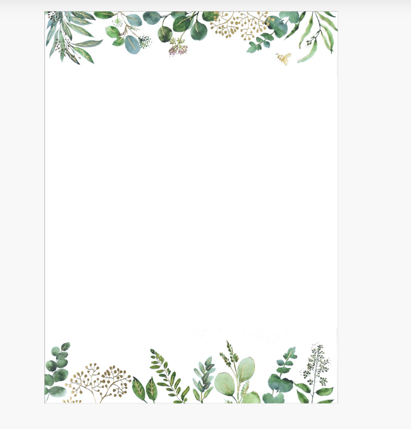 Eucalyptus Boxed Stationery