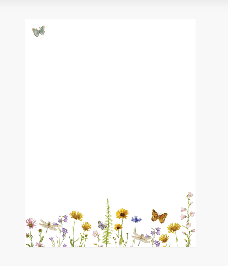 Wildflower Garden Stationery Set