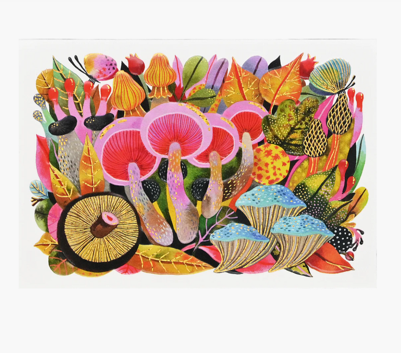 Mushroom Medley Note Cards