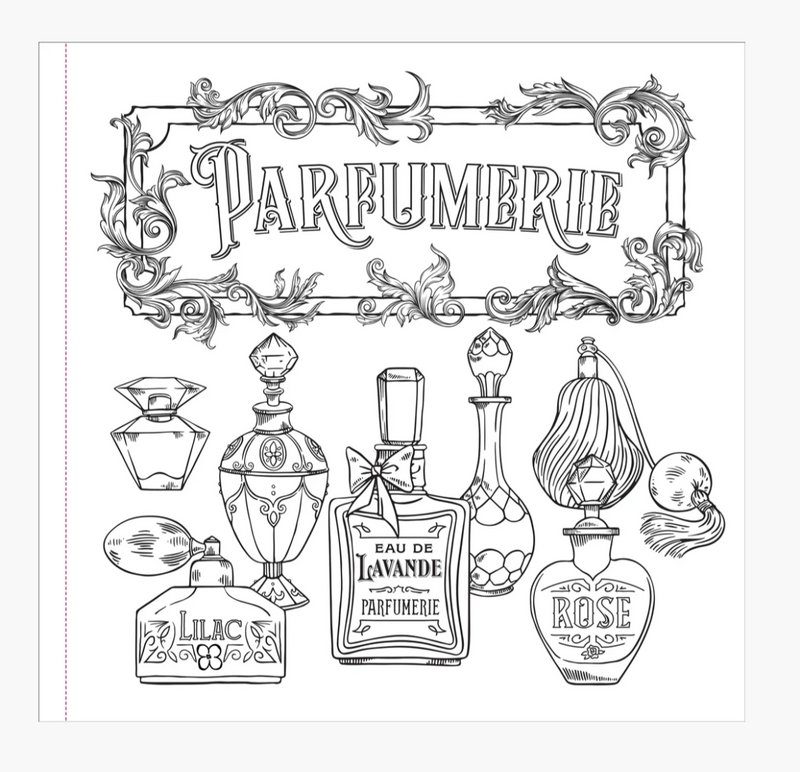 Ephemera Adult Coloring Book