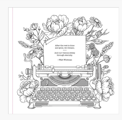 Ephemera Adult Coloring Book