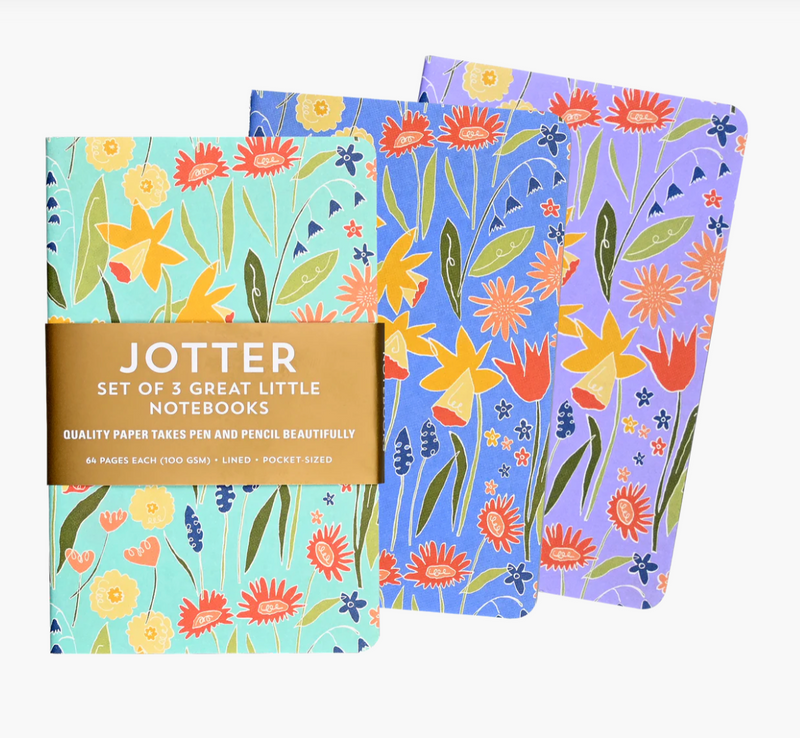 Jotter Mini Notebook Set: Daffodils Set of 3