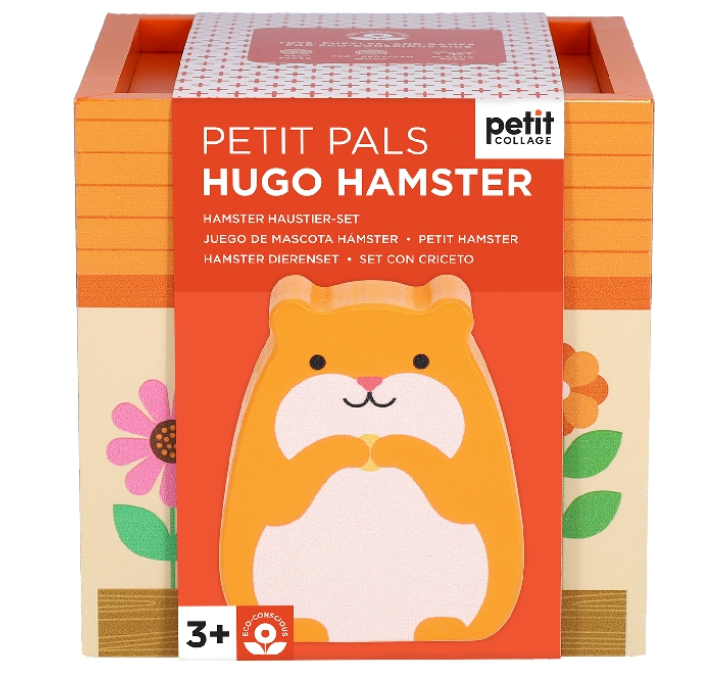 Petit Pals: Hugo Hamster Wooden Toy
