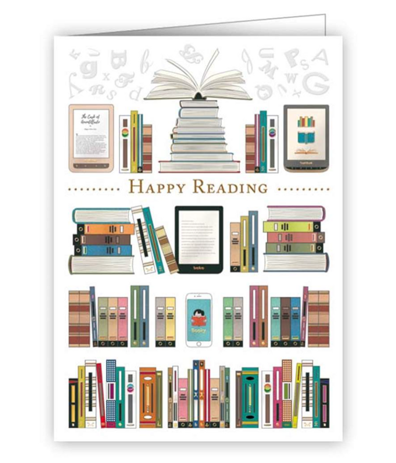Happy Reading Enclosure Card