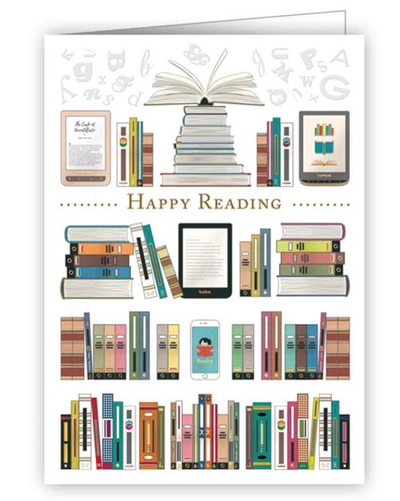 Happy Reading Enclosure Card