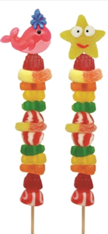 Sealife Gummy Candy Kabob