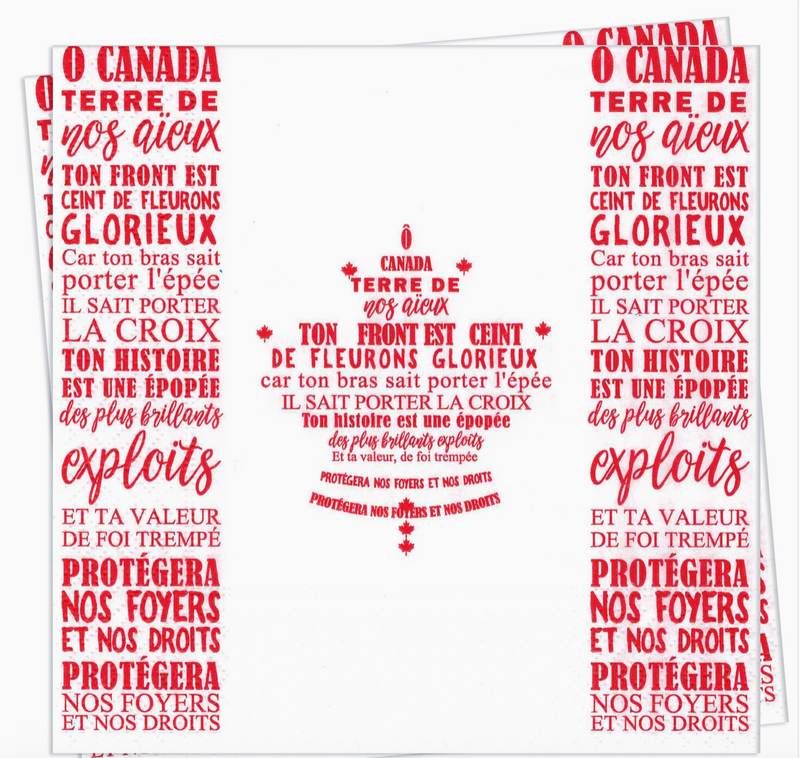 O Canada 🇨🇦Luncheon Napkin