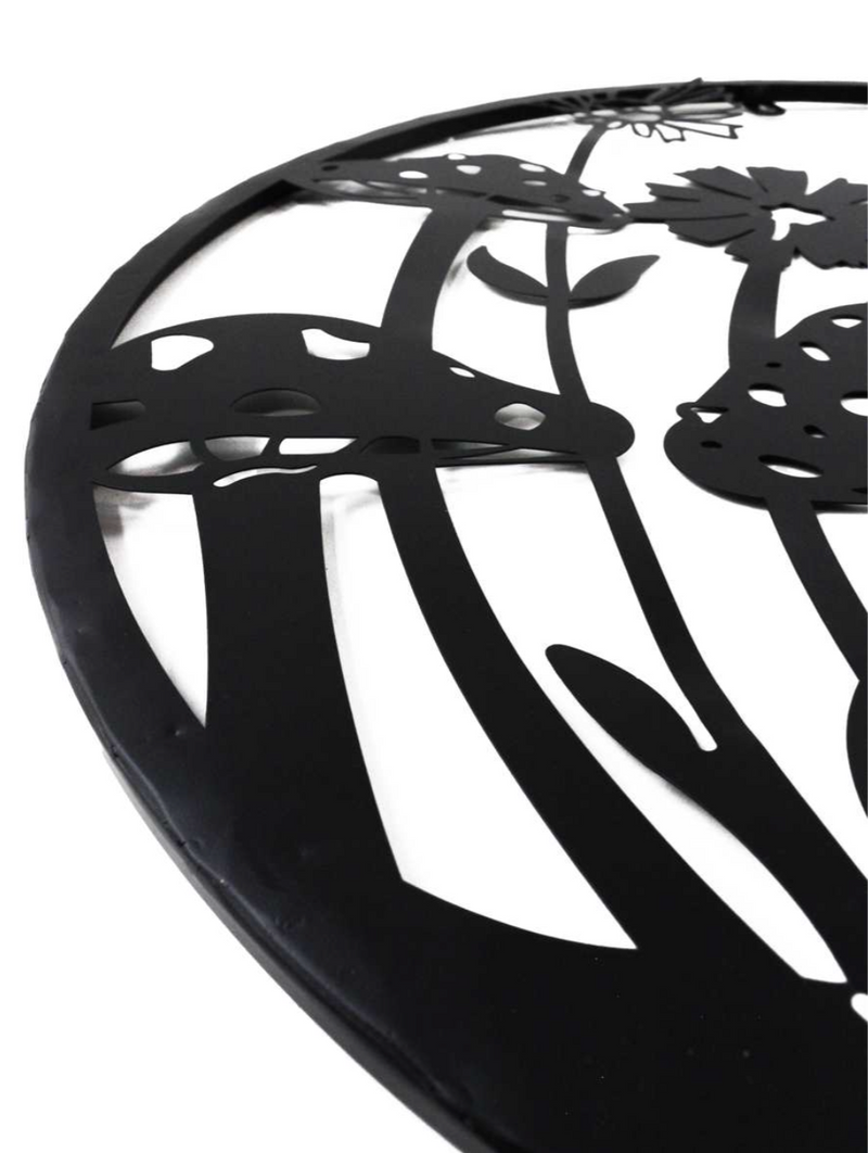 Mushroom Metal Wall Decor