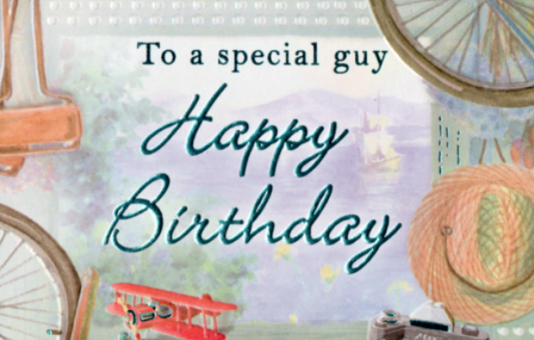 Birthday Guy Card