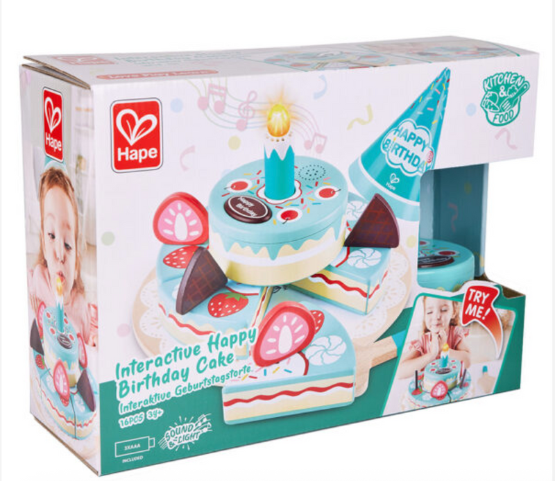 Interactive Happy Birthday Cake