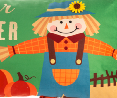 Scarecrow Dangle Leg Pillow