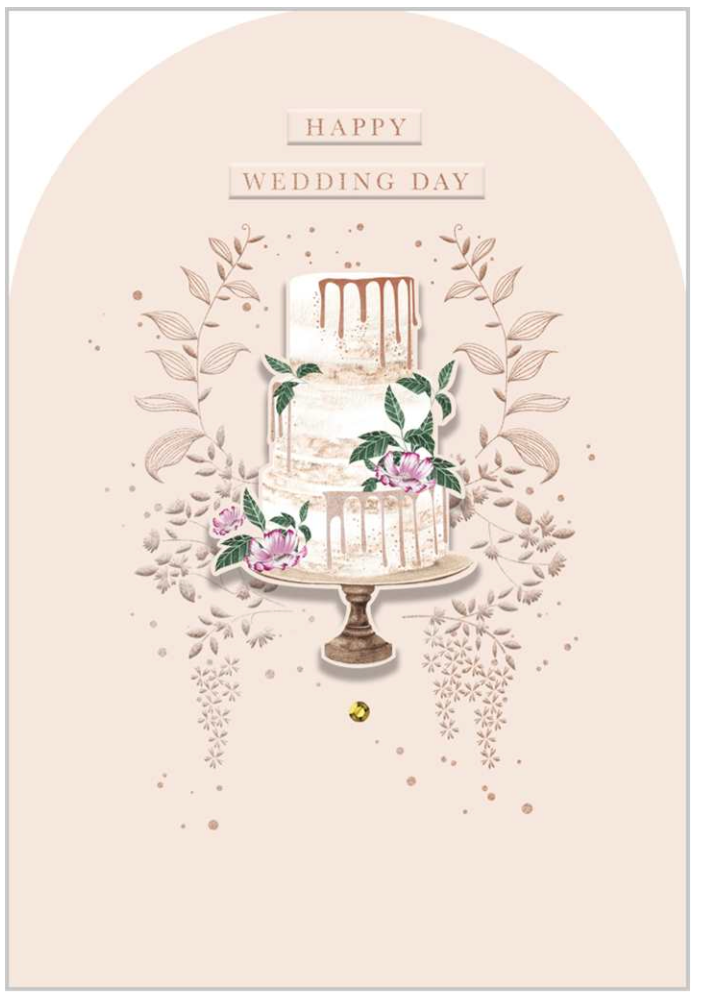 Happy Wedding Day Card