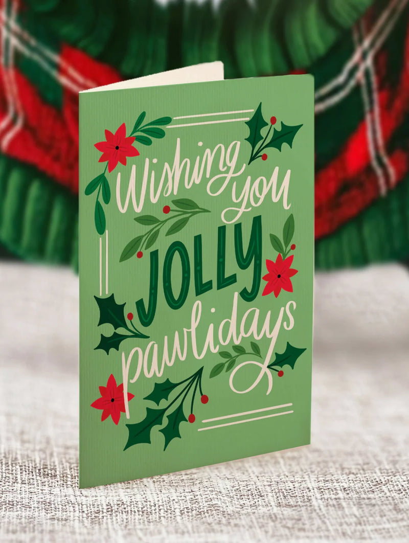 Mini Christmas Puppy Pop-up Greeting Card