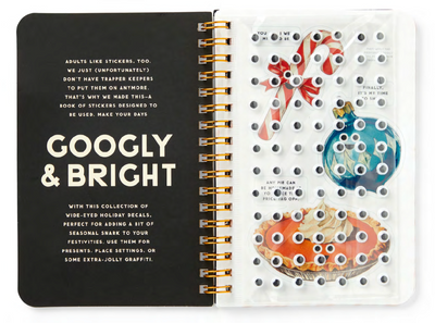 Googly & Bright Holiday Sticker Book