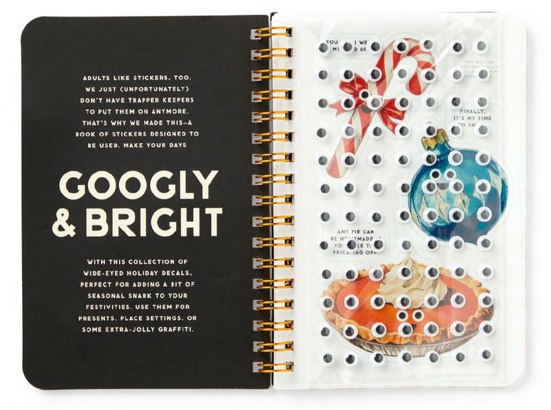 Googly & Bright Holiday Sticker Book