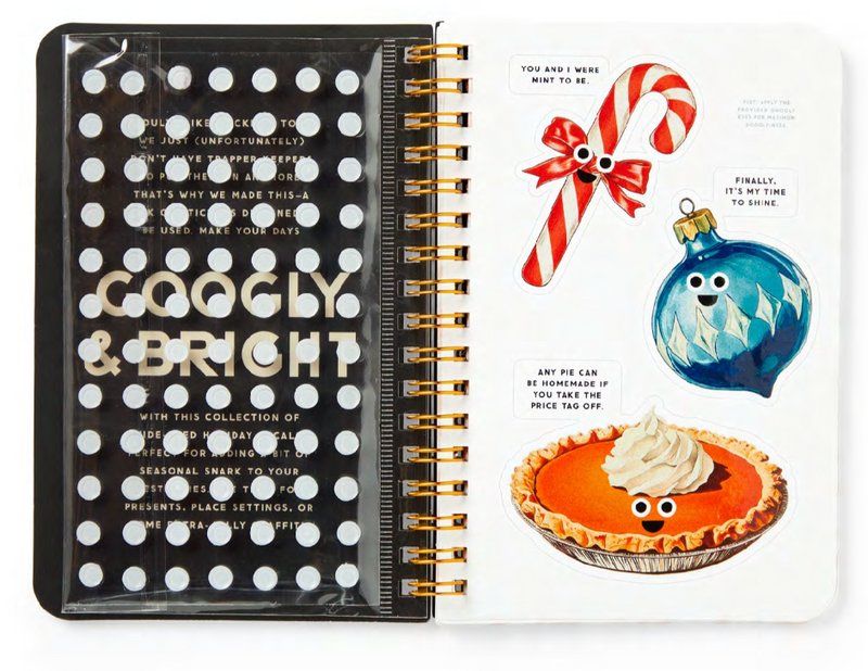 Googly & Bright Holiday Sticker Book