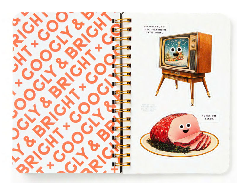 Googly & Bright Holiday Sticker Book