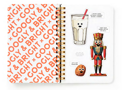 Googly & Bright Holiday Sticker Book