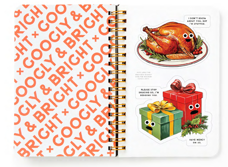 Googly & Bright Holiday Sticker Book