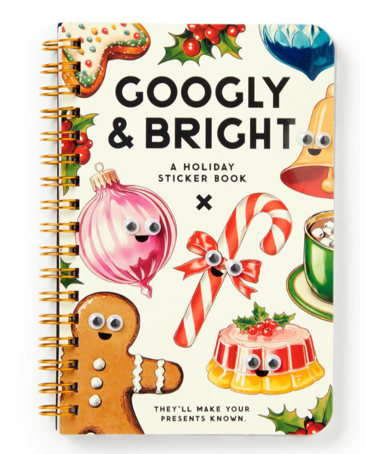 Googly & Bright Holiday Sticker Book
