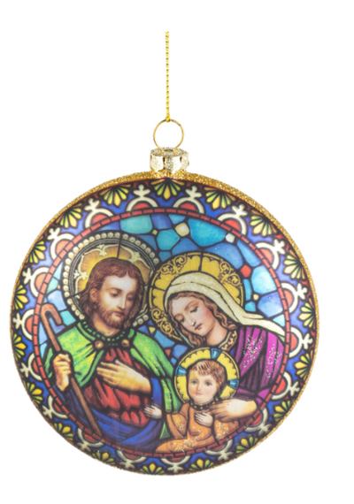 Nativity Glass Disk