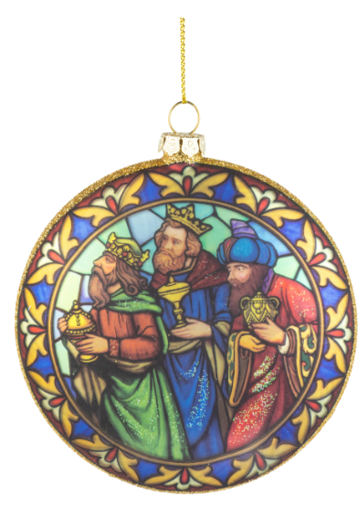 Nativity Glass Disk