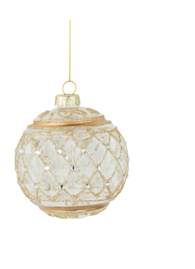 Glass Lattice Ornament