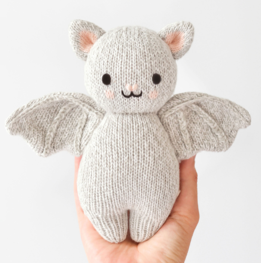Baby Bat (grey) , Gives 5 Meals - cuddle+kind