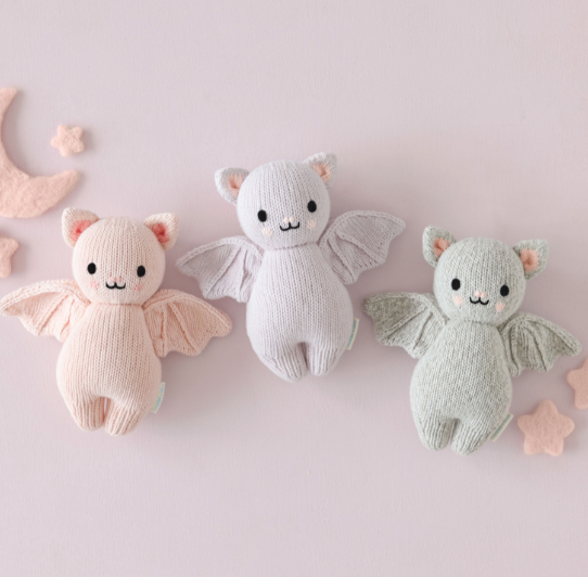 Baby bat (powder pink) , Gives 5 Meals - cuddle+kind