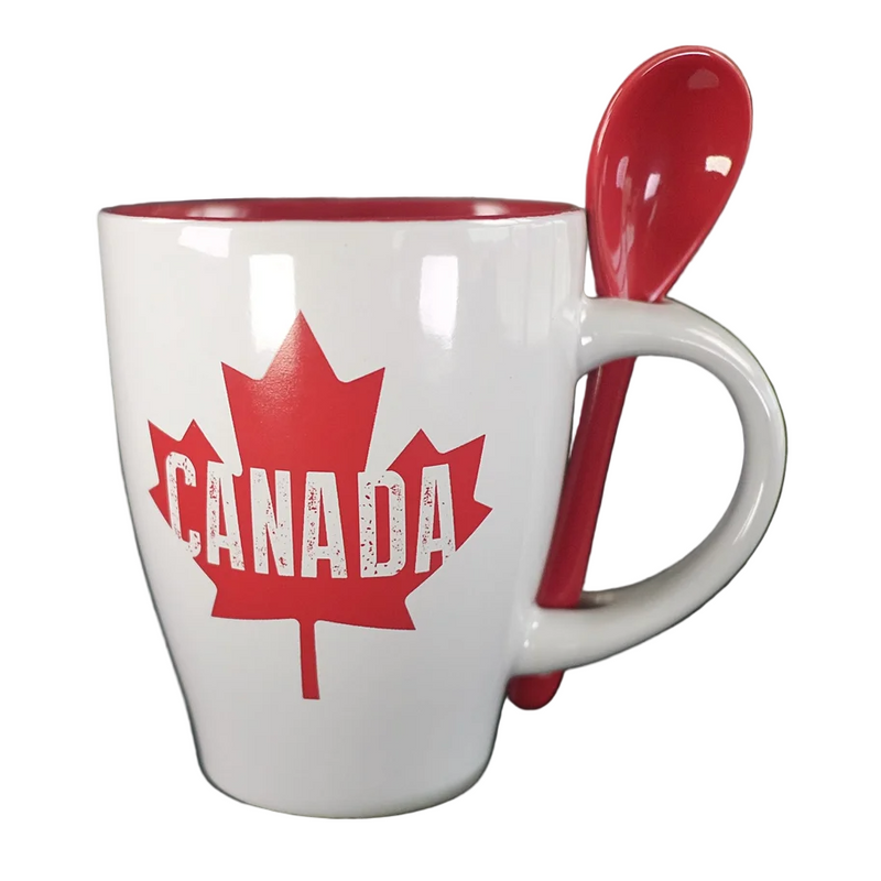 Canada Mug with Spoon 🇨🇦