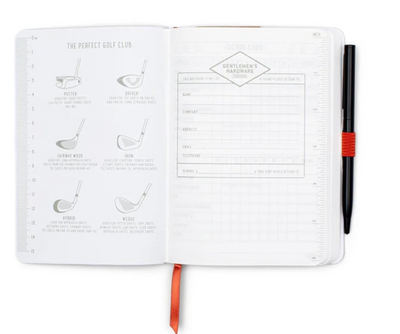 Waterproof Golf Notebook