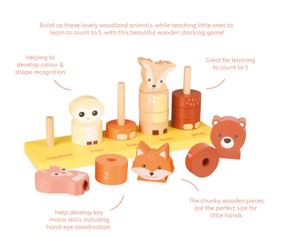 Woodland Animal Counting Game