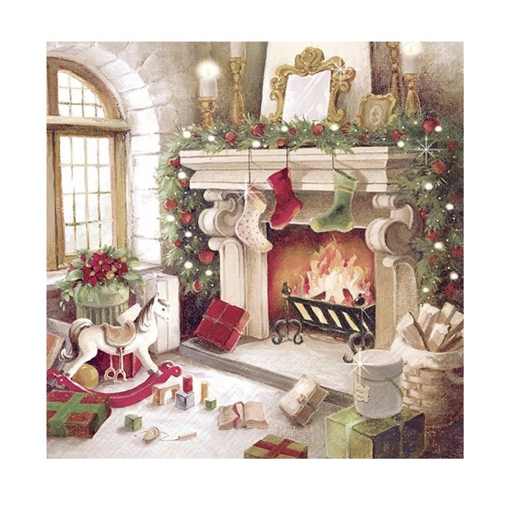 Christmas Magic Luncheon Napkins