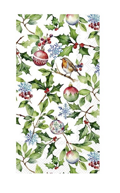 Christmas Holly Napkins