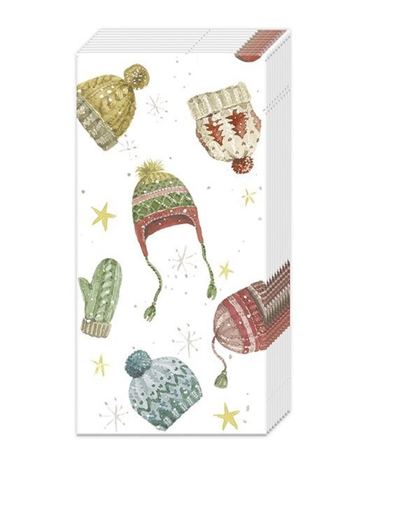 Hats & Gloves Pocket Tissues
