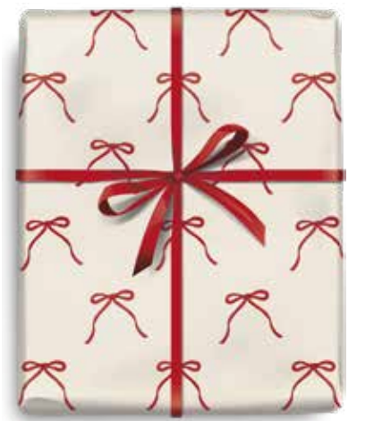 Jumbo Gift Wrap Roll, Macaron Mania Bows