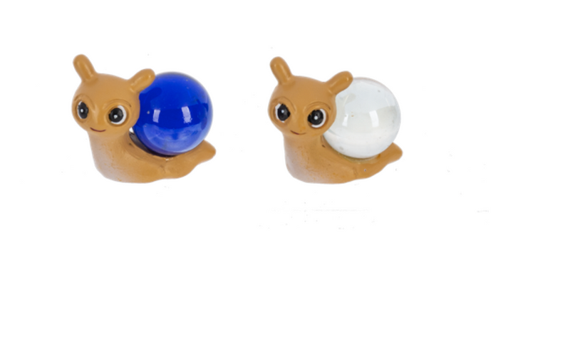 Slow and Steady Snail Charm