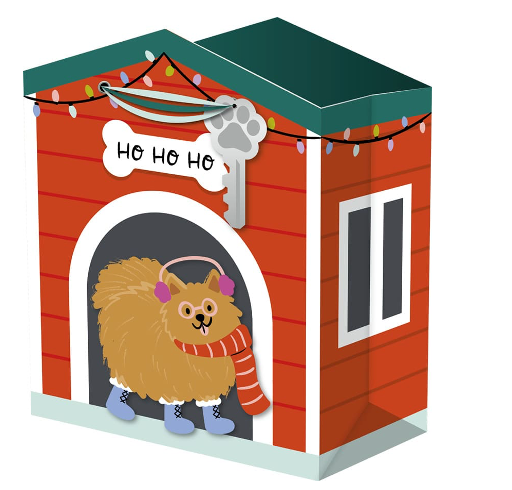 Large Festive Pets Gift Bag