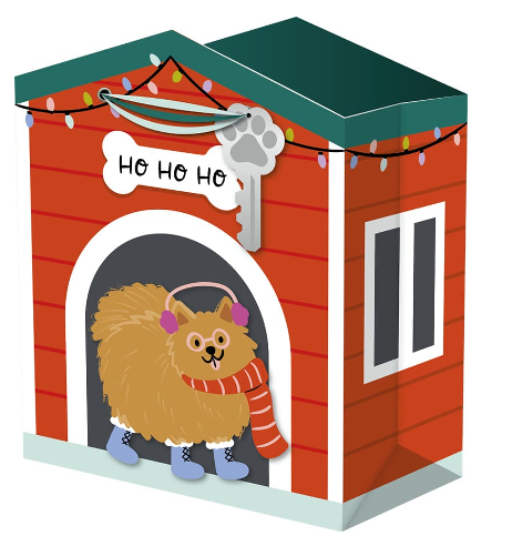 Large Festive Pets Gift Bag