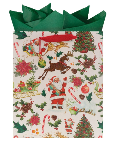 Christmas Memories Large Gift Bag