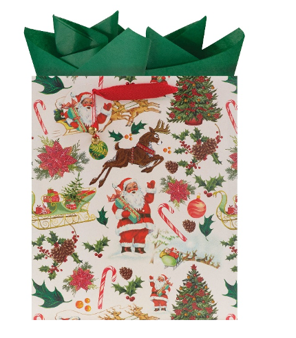 Christmas Memories Large Gift Bag
