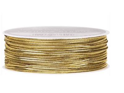 Gold RIBBON/Elastic Cord