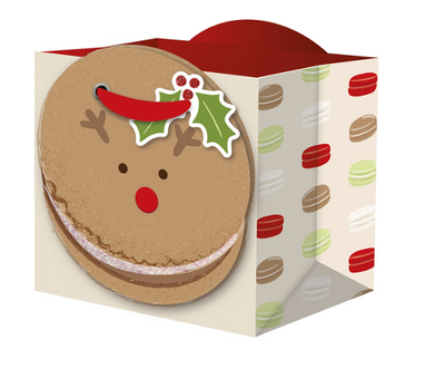 Macaron Reindeer Petite Gift Bag