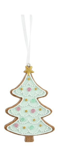 Pastel Gingerbread Cookie