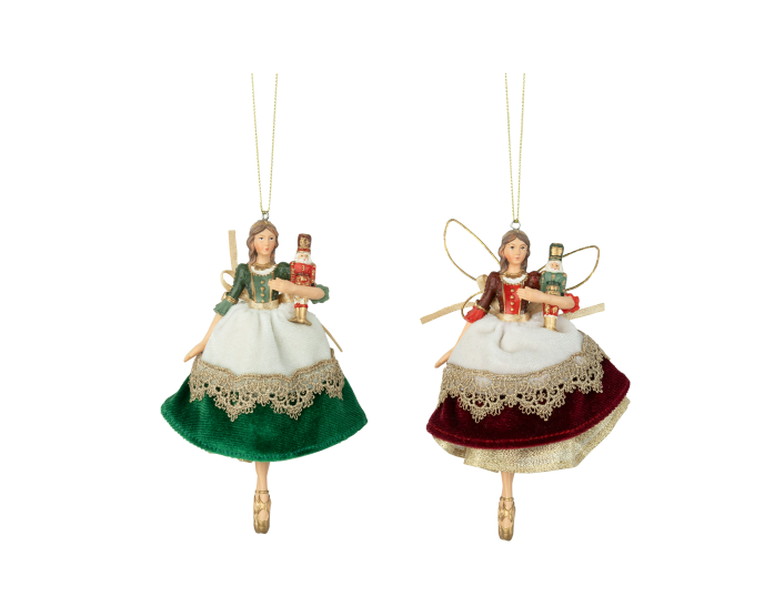 Velvet Dress Clara Ornament